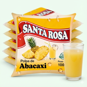 Kit Atacado – Polpa de Abacaxi 100g | 5 Pacotes