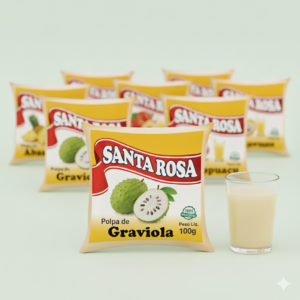 Kit Atacado – Polpa de Graviola 100g | 5 Pacotes