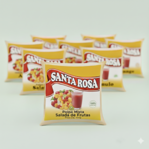 Kit Atacado – Polpa Mista Salada de Frutas 100g | 5 Pacotes