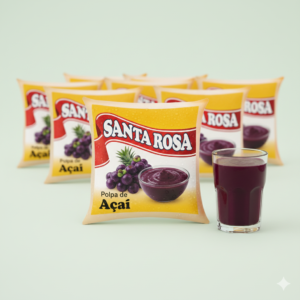 Kit Atacado – Polpa de Açaí 100g | 5 Pacotes