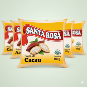 Kit Atacado – Polpa de Cacau 100g | 5 Pacotes