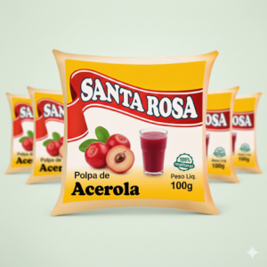 Kit Atacado – Polpa de Acerola 100g | 5 Pacotes